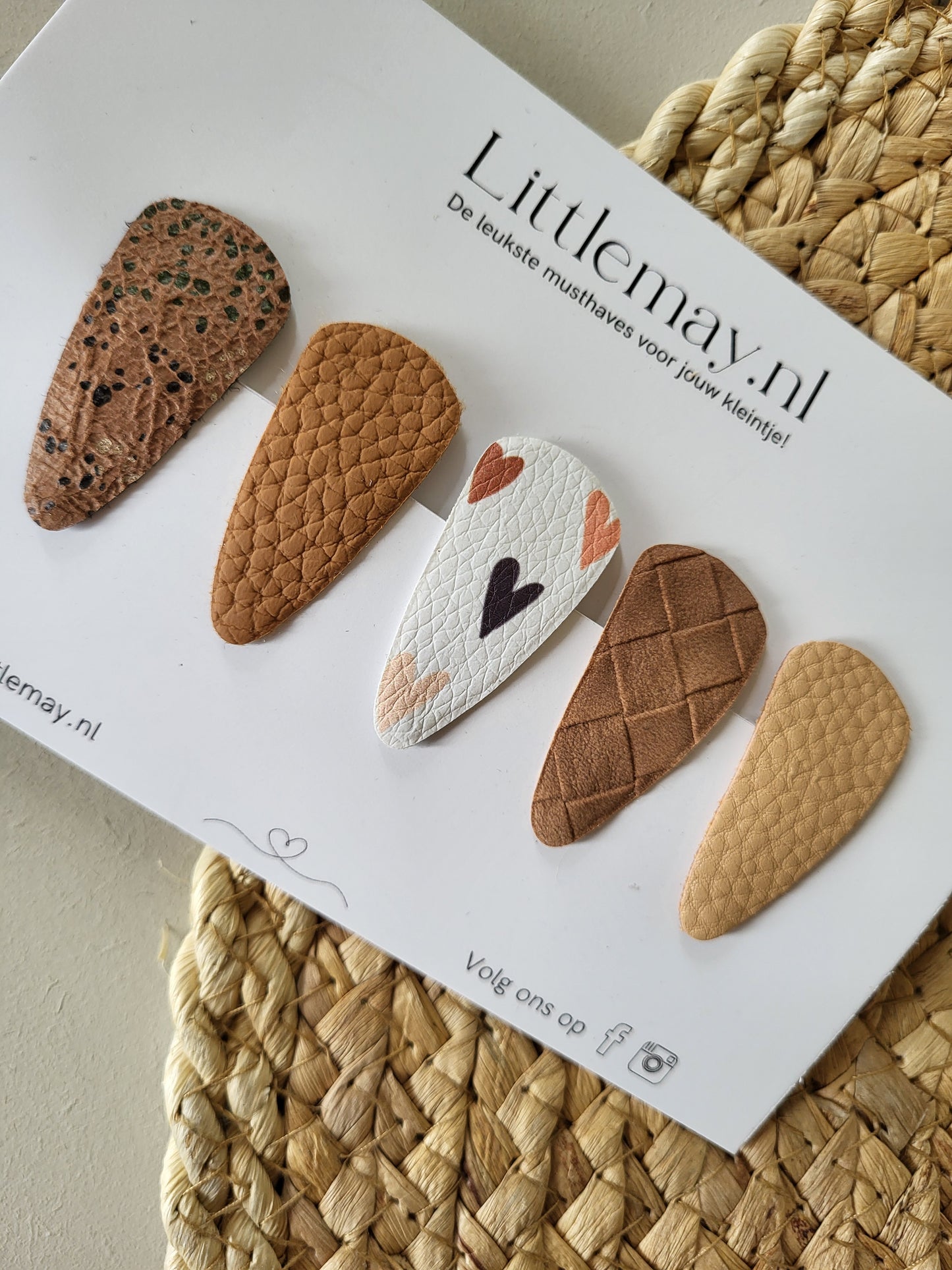 Stoere en elegante klik-klak haarspeldjes bij Littlemay.nl