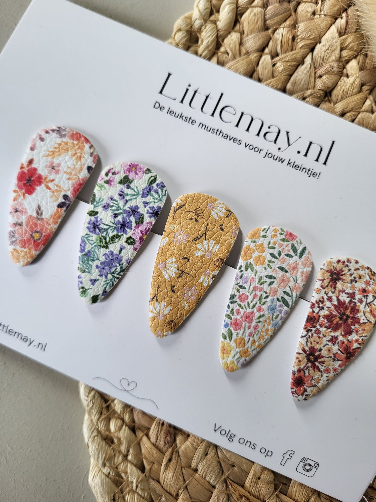Stoere en elegante klik-klak haarspeldjes bij Littlemay.nl