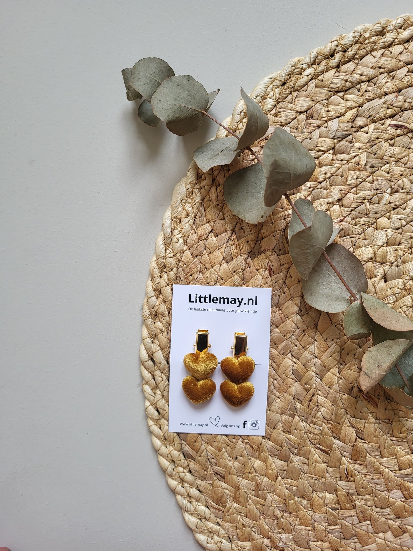Ontdek de unieke kerstcollectie hartjes haarspeldjes bij Littlemay.nl