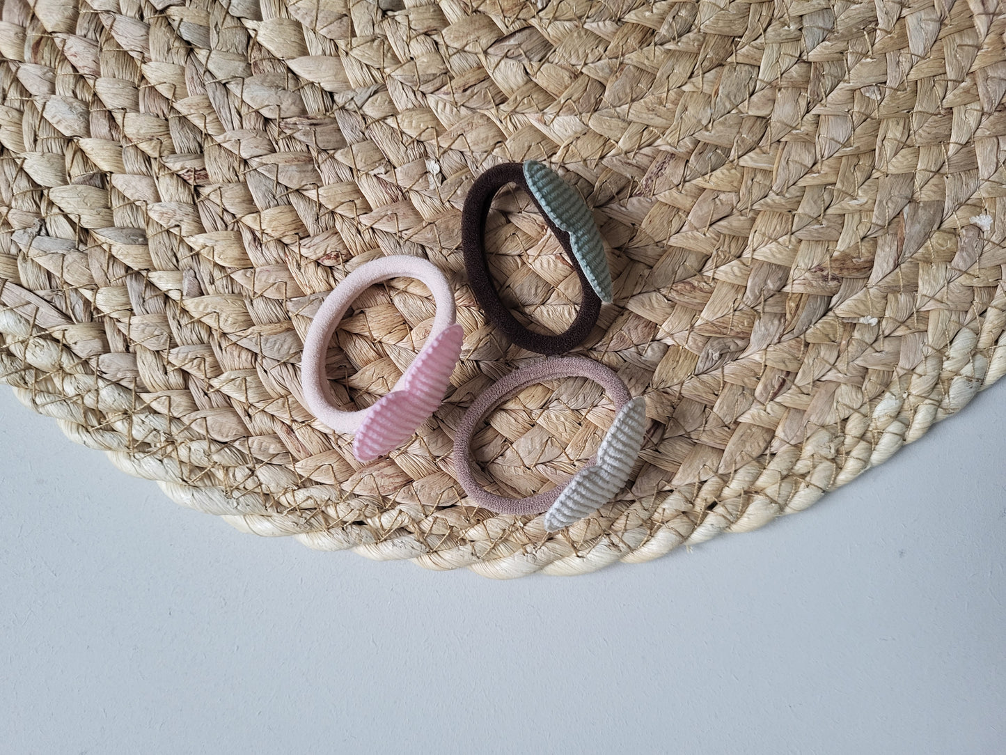 Haarelastiekjes | Hartjes 2 stuks