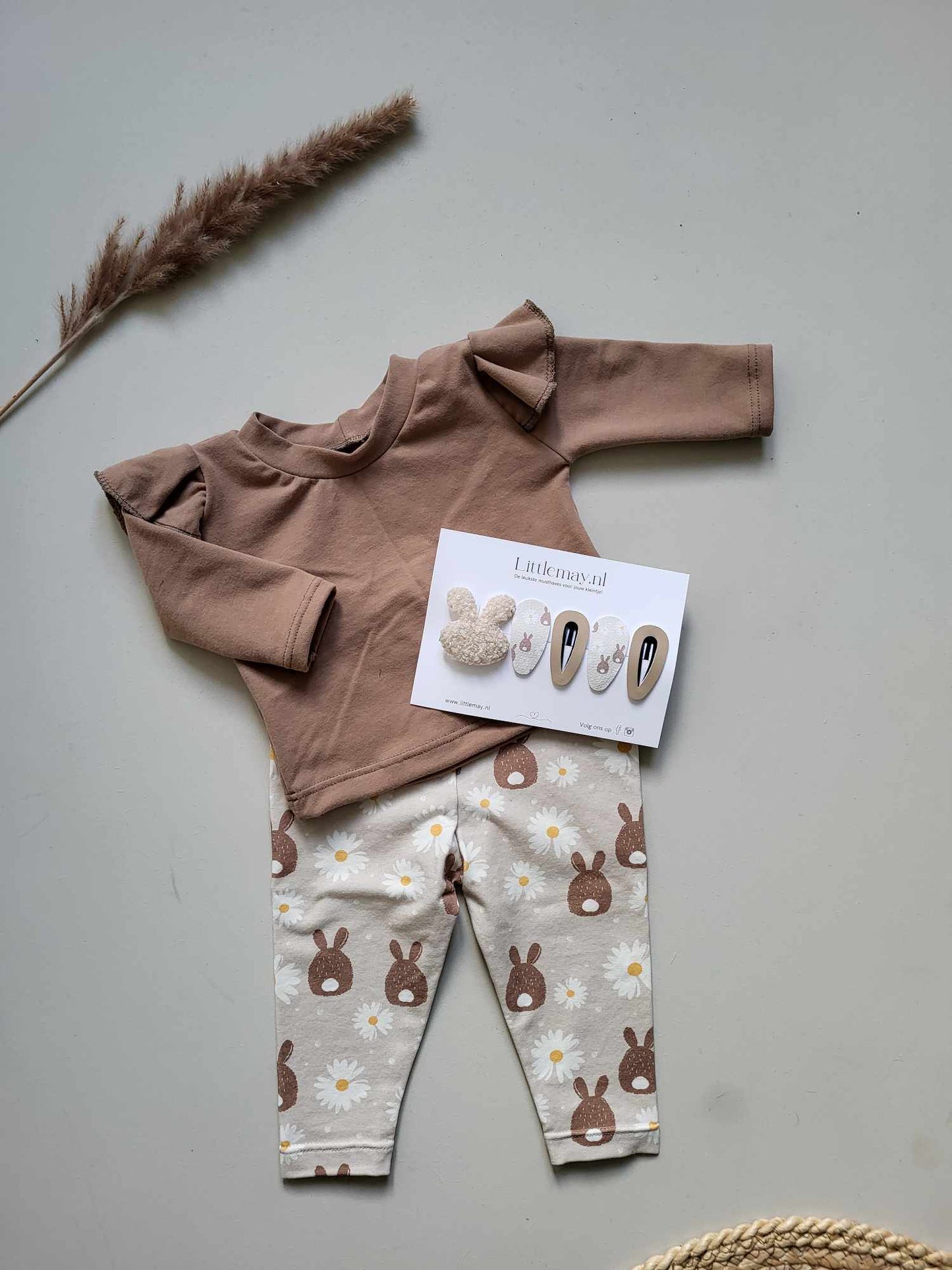 Ontdek de liefste baby longsleeves van Littlemay.nl | Cacao