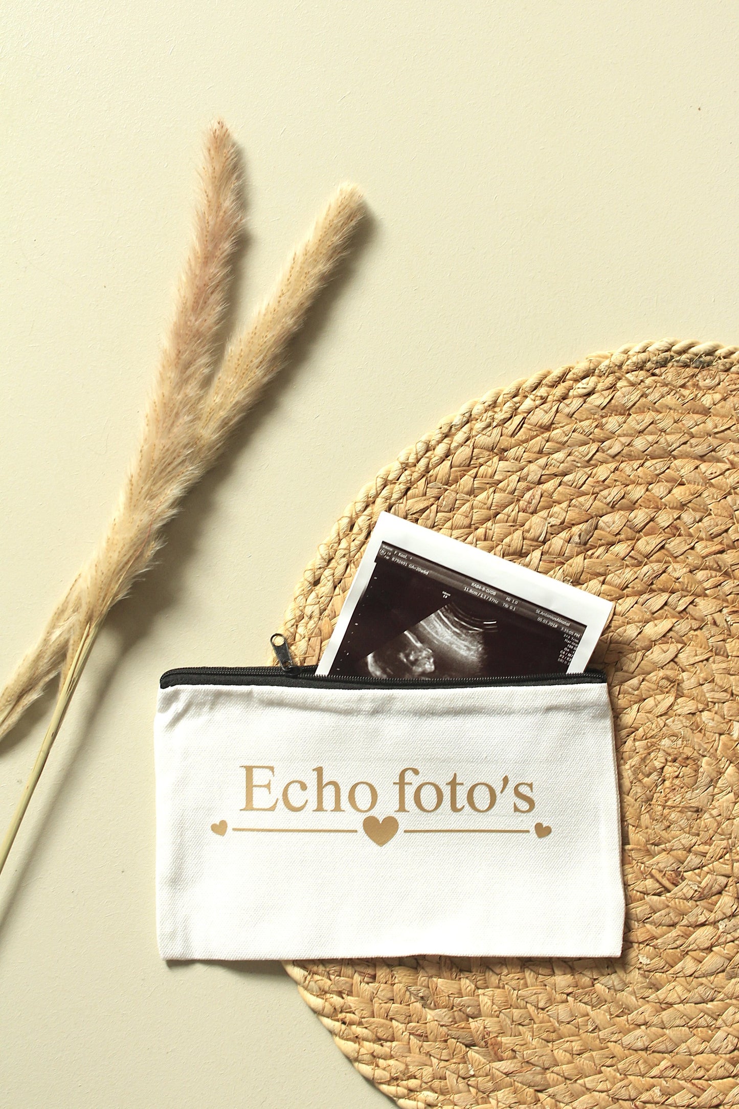 Echofoto's etui voor baby’s – Bewaar je echofoto's veilig | Littlemay.nl