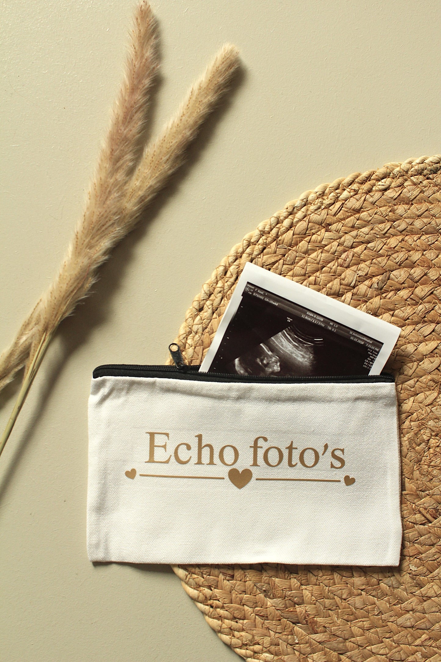 Echofoto's etui voor baby’s – Bewaar je echofoto's veilig | Littlemay.nl