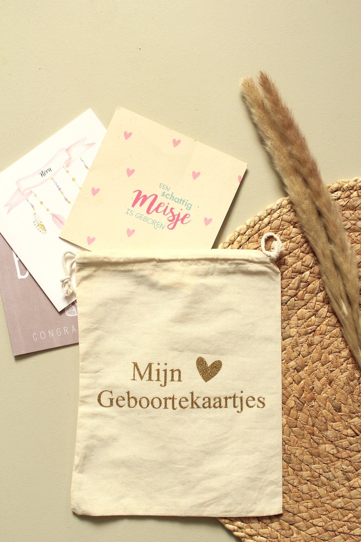 Bewaarzak | Mijn geboortekaartjes