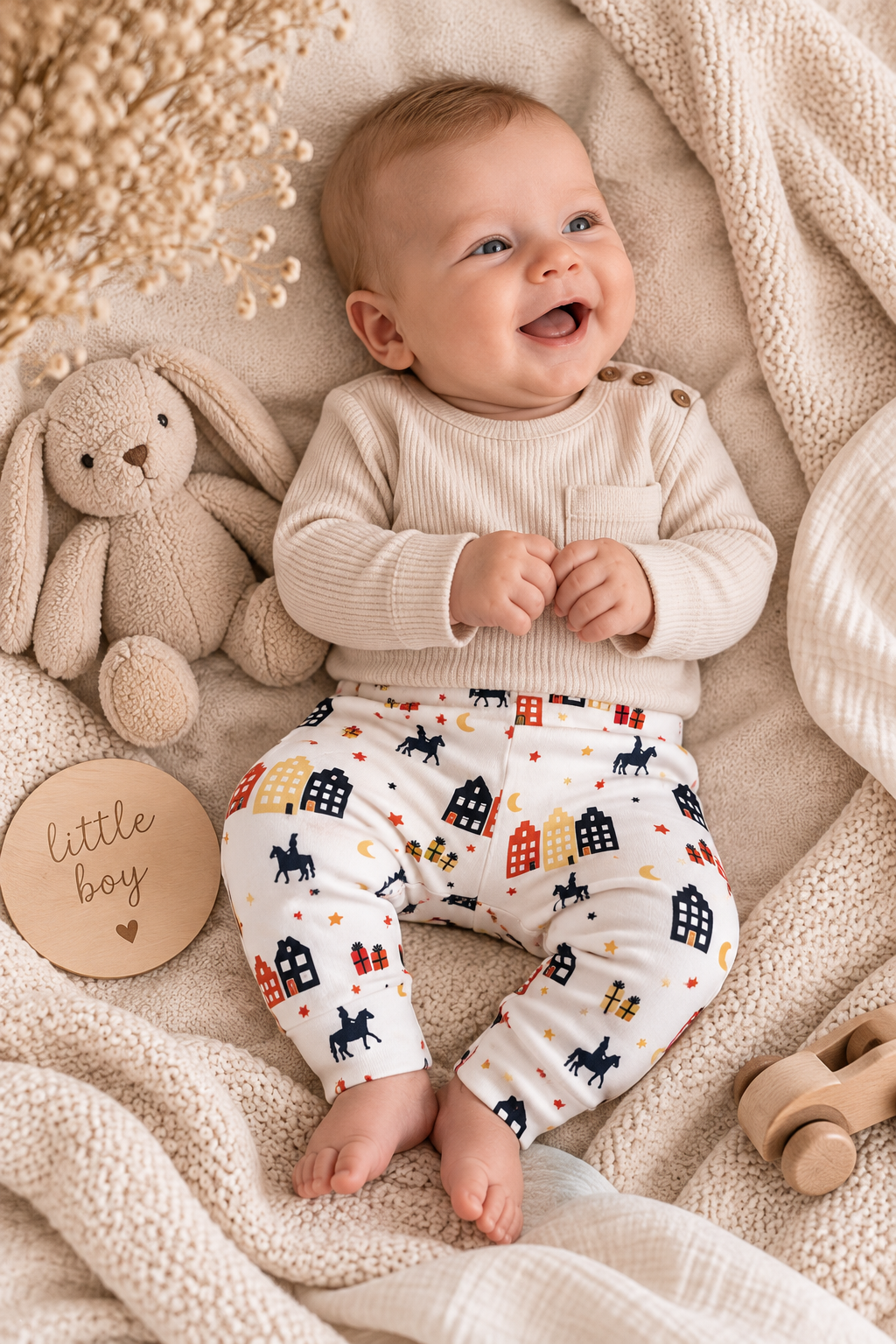 Sinterklaas broek wit | Littlemay.nl