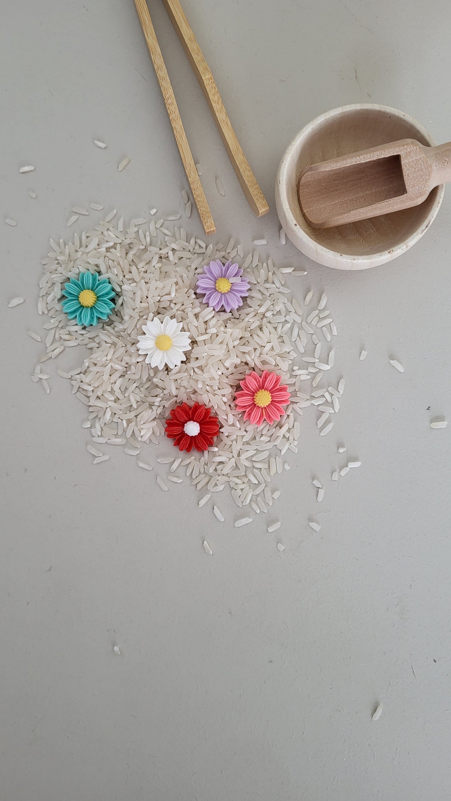 Gekleurde speelrijst | Bloemenmix 3