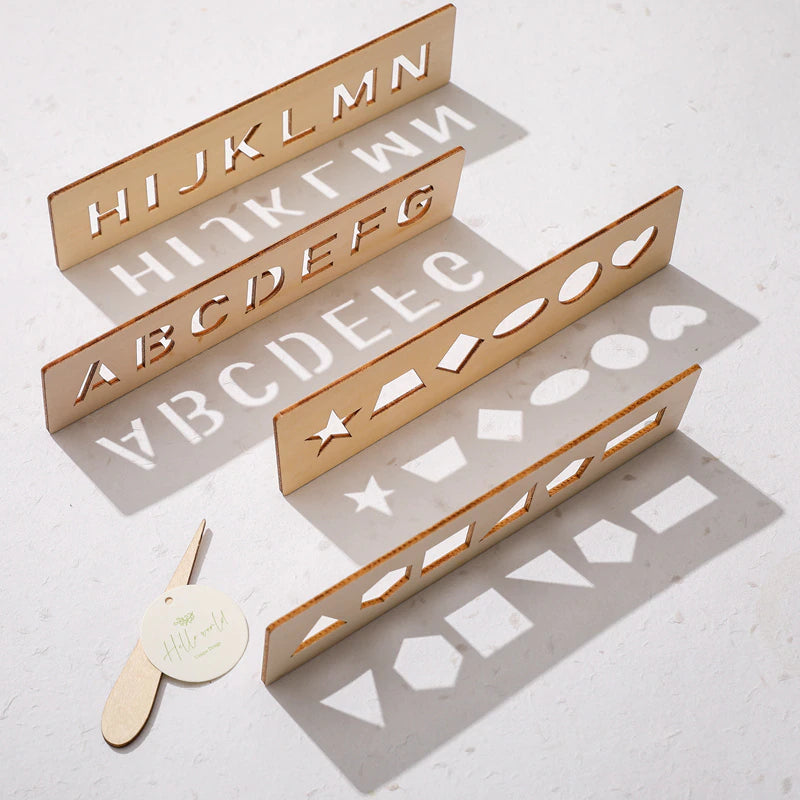 Tracing board | Letters, getallen en vormen