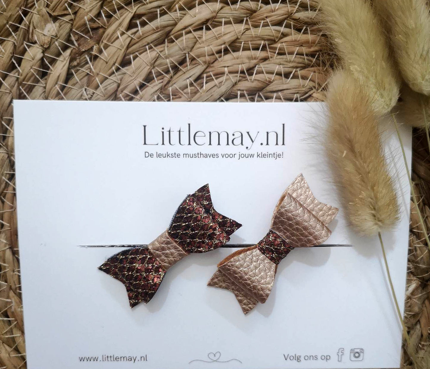 Haaraccessoires voor kerst van Littlemay.nl