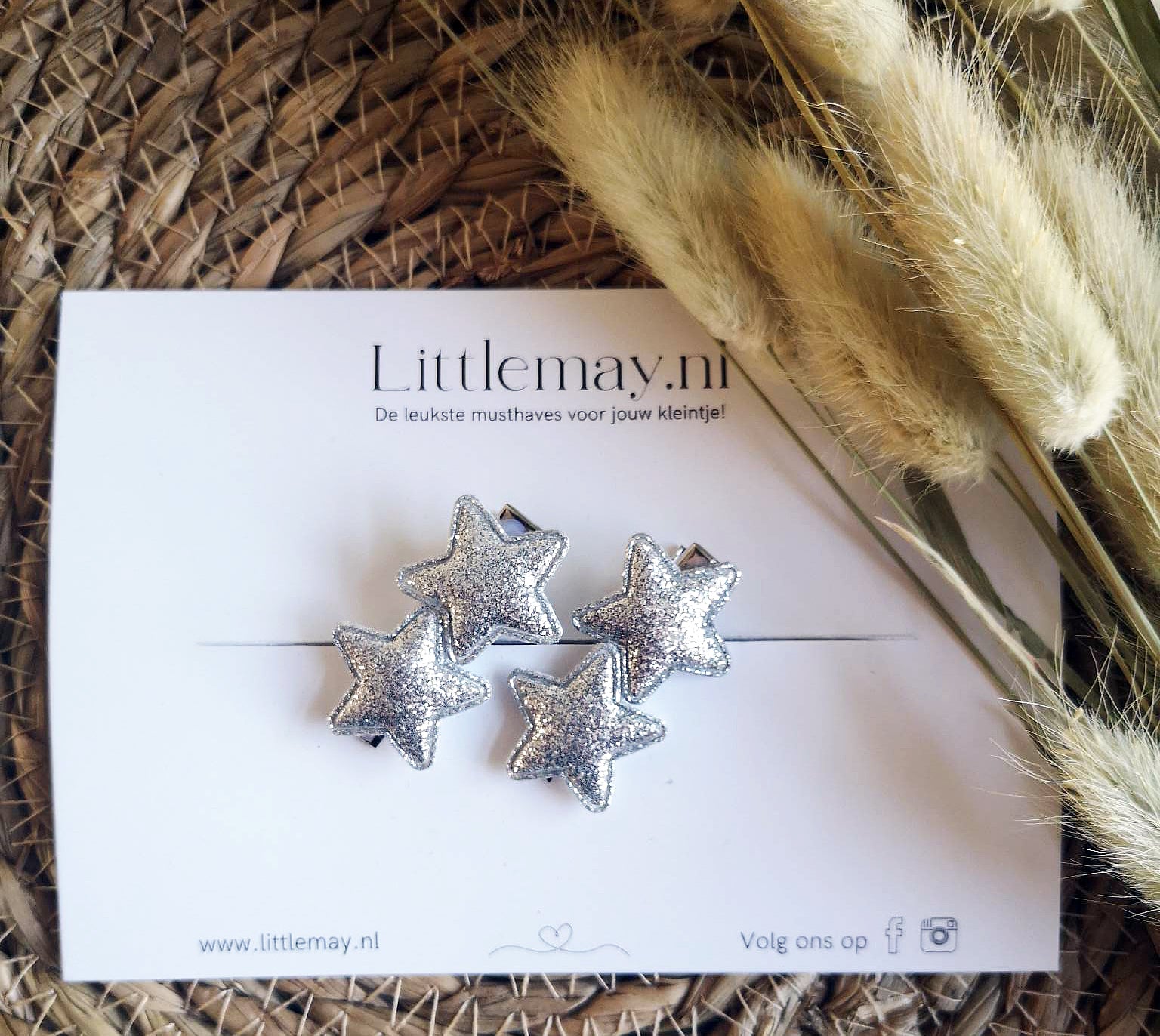 Stijlvolle haaraccessoires voor kerst van Littlemay.nl