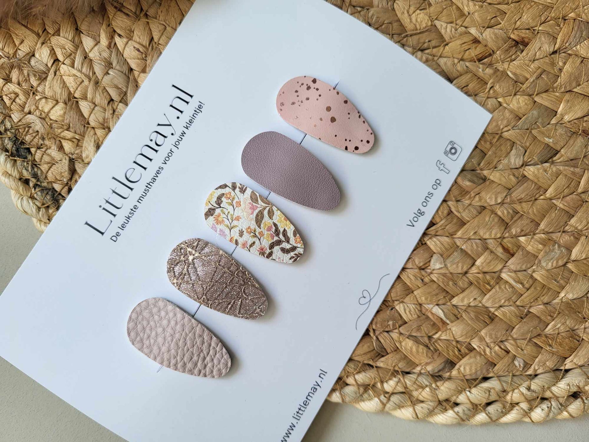 Stoere en elegante klik-klak haarspeldjes bij Littlemay.nl