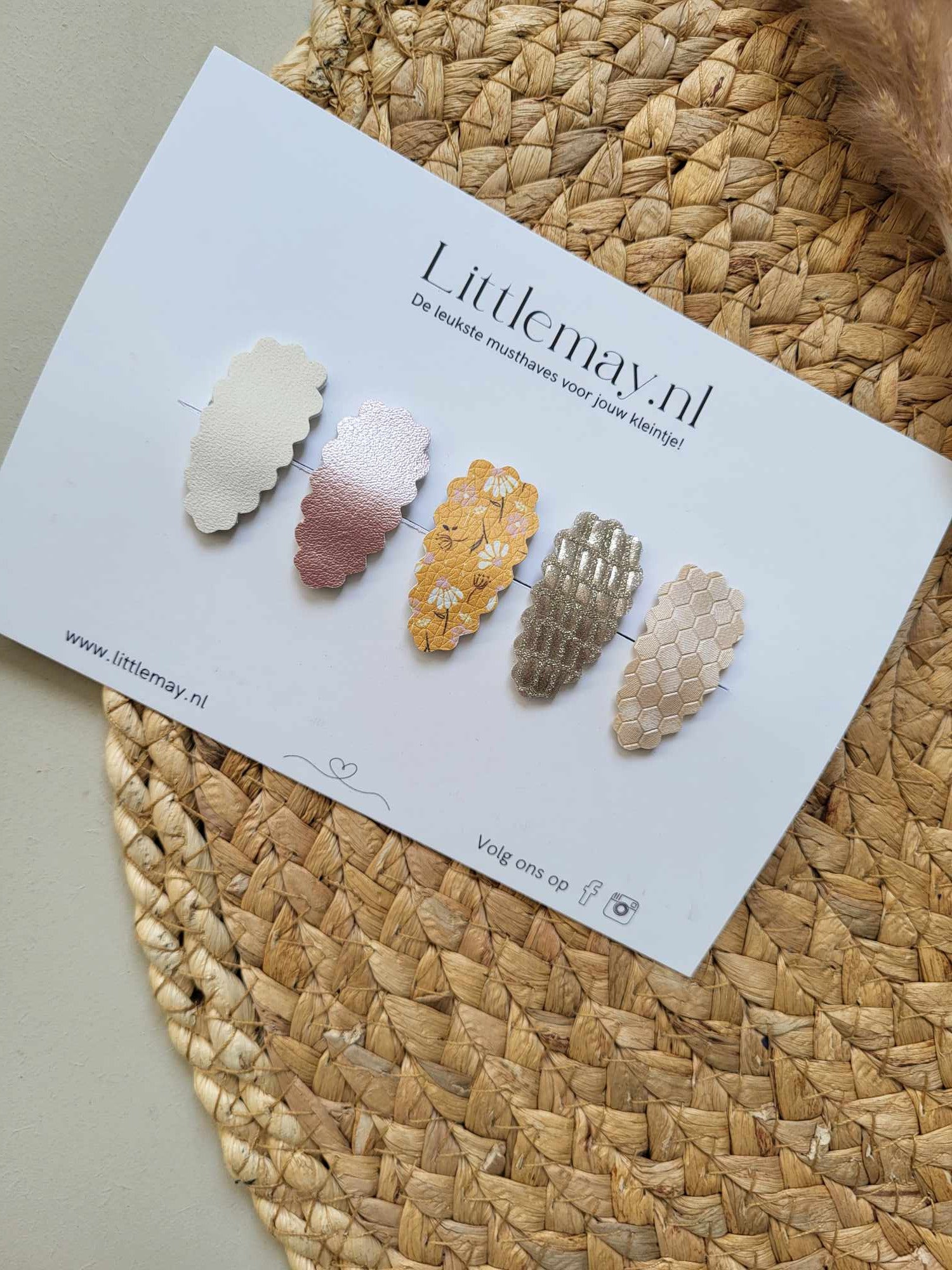 Stoere en handgemaakte haarspeldjes van Littlemay.nl