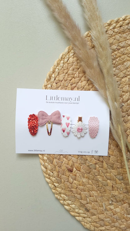 Haarspeldjes Littlemay.nl | Hartjesliefde 2