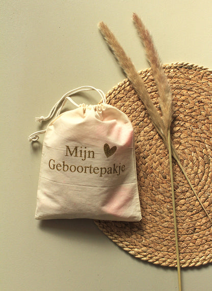 Bewaarzak | Mijn geboortepakje
