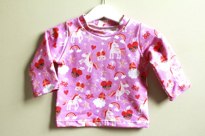 Longsleeve Sinterklaas | Roze