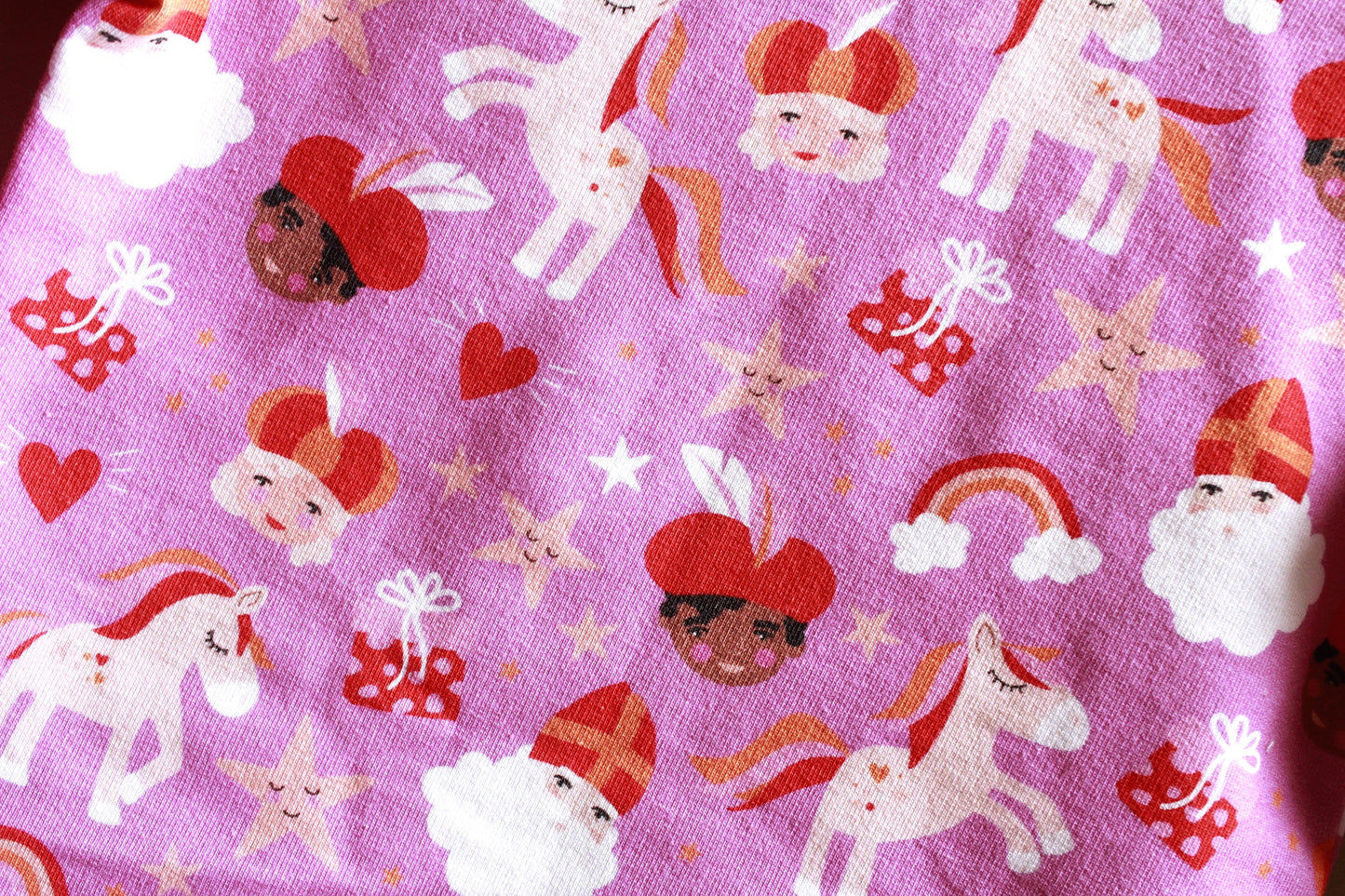 Longsleeve Sinterklaas | Roze