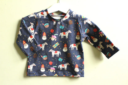 Longsleeve Sinterklaas | Navy blue