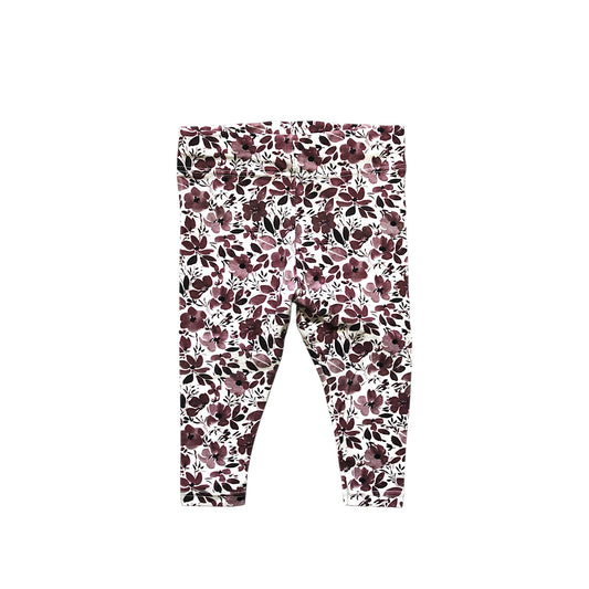 Littlemay.nl | Baby legging - Paarse bloem