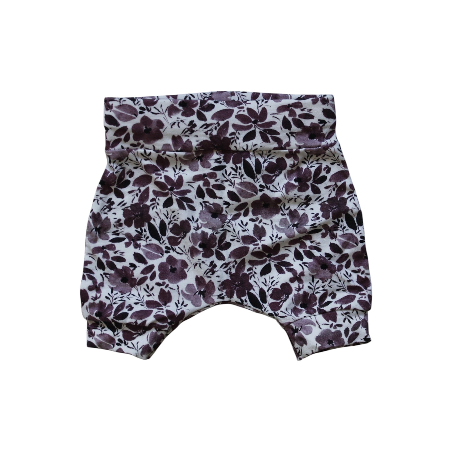 Littlemay.nl | Baby short - Paarse bloem
