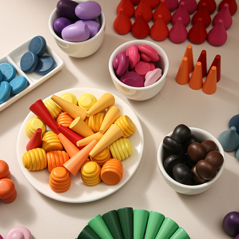 Loose Parts starterset, het beste open-einde speelgoed bij Littlemay.nl