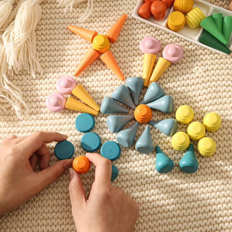 Loose Parts starterset, het beste open-einde speelgoed bij Littlemay.nl