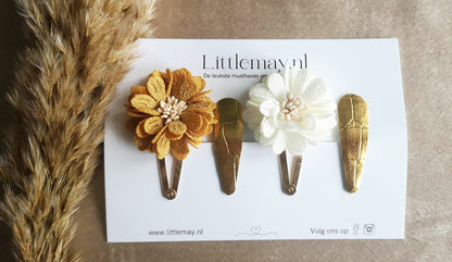 Stijlvolle handgemaakte haarspeldjes van Littlemay.nl