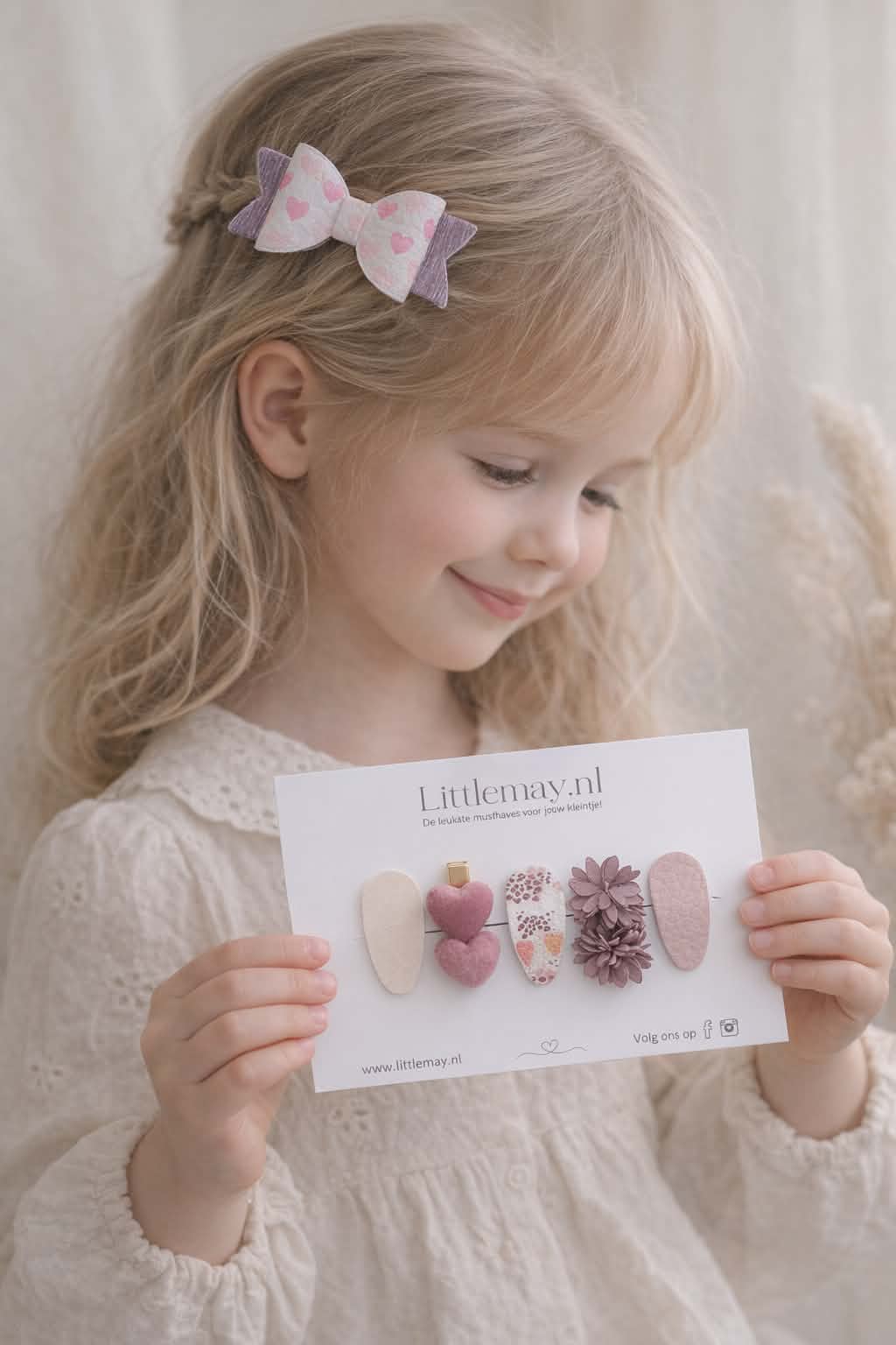 Littlemay.nl | Haaraccessoires voor Valentijnsdag - Hartjesliefde 1