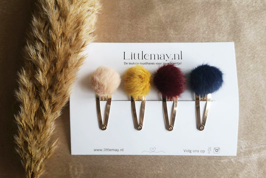 Stijlvolle handgemaakte haarspeldjes van Littlemay.nl