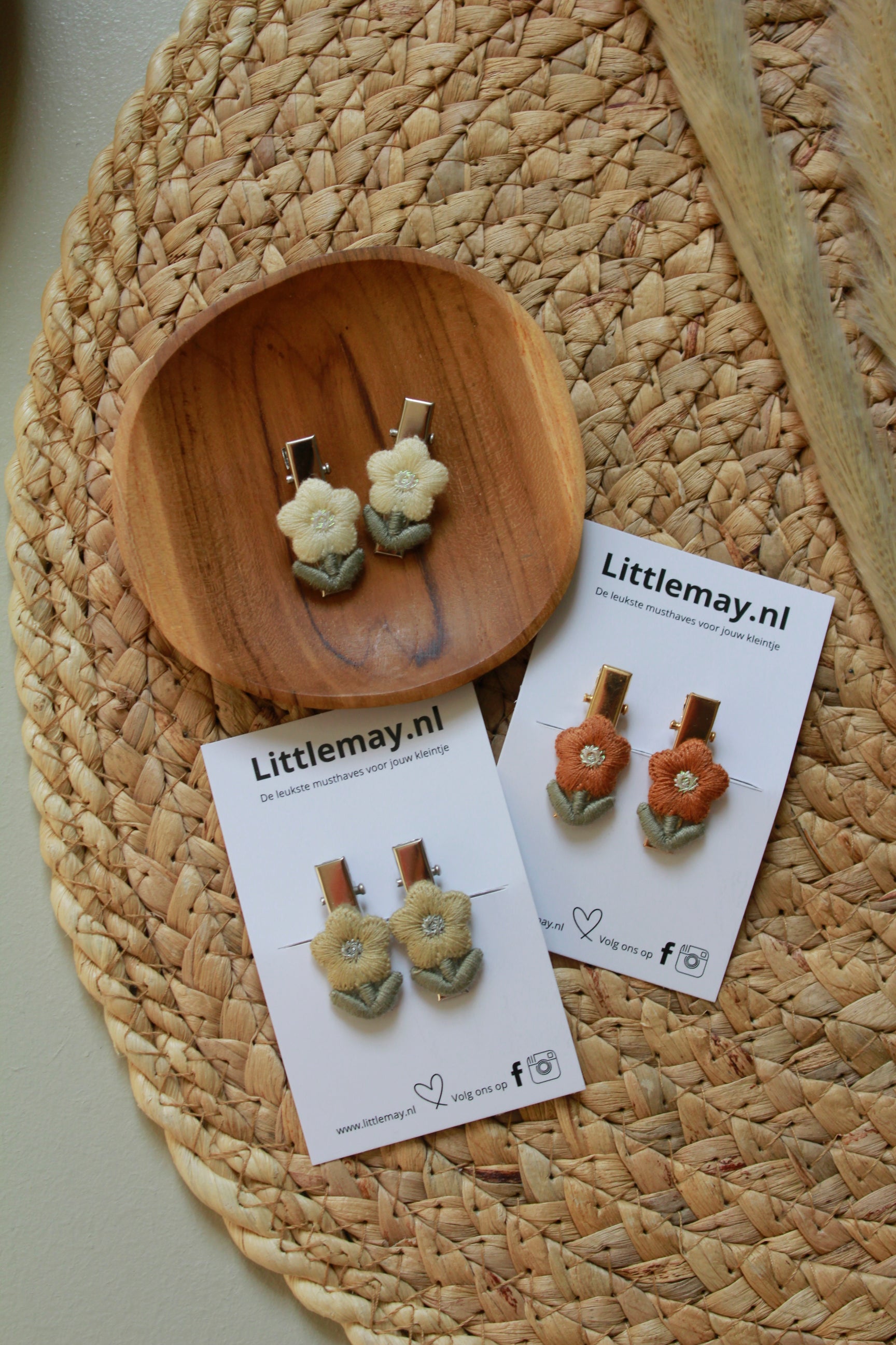 Littlemay.nl | Haarspeldjes voor meisjes alligator - Enkel/Duo 5