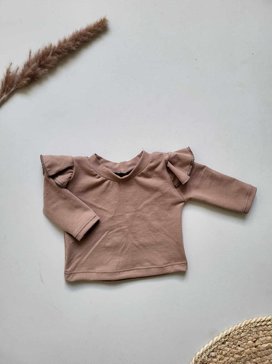 Ontdek de liefste baby longsleeves van Littlemay.nl | Cacao