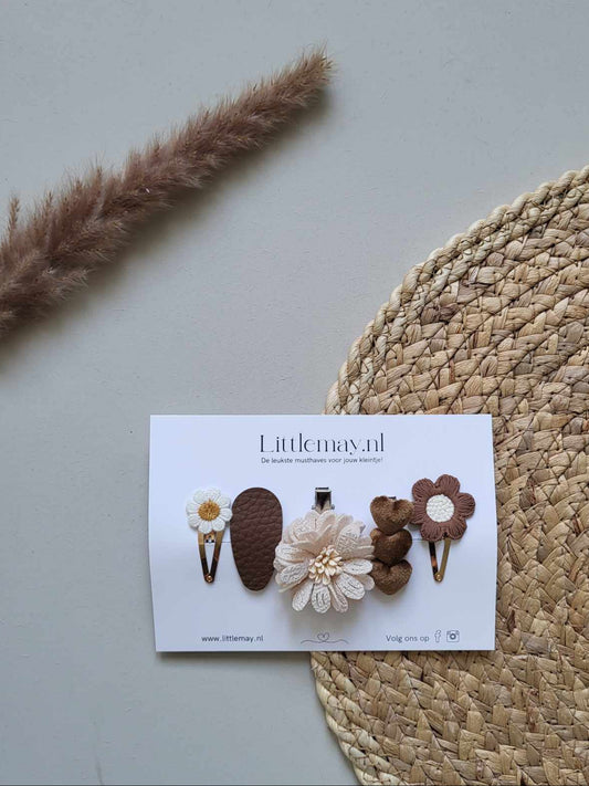 Geef de leukste handgemaakte haarspeldjes van Littlemay.nl cadeau