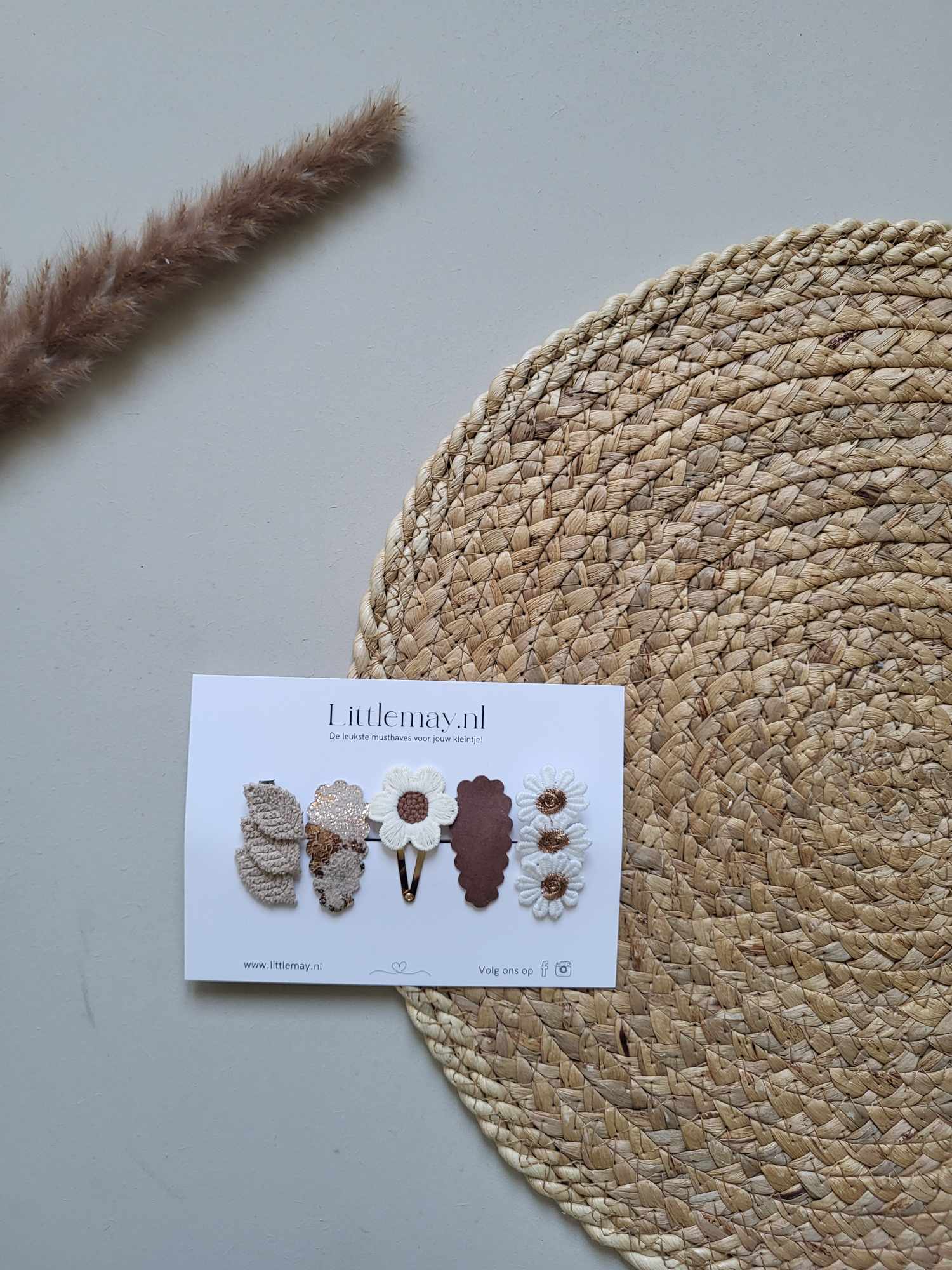 Geef de leukste handgemaakte haarspeldjes van Littlemay.nl cadeau