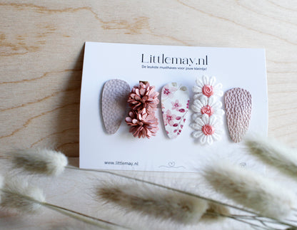 Geef de leukste handgemaakte haarspeldjes van Littlemay.nl cadeau.