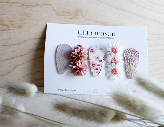 Geef de leukste handgemaakte haarspeldjes van Littlemay.nl cadeau.