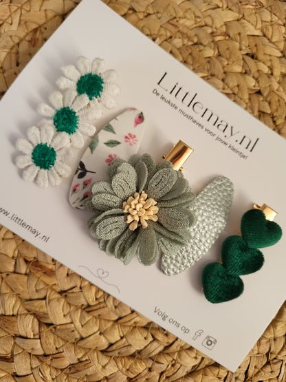 Geef de leukste handgemaakte haarspeldjes van Littlemay.nl cadeau.