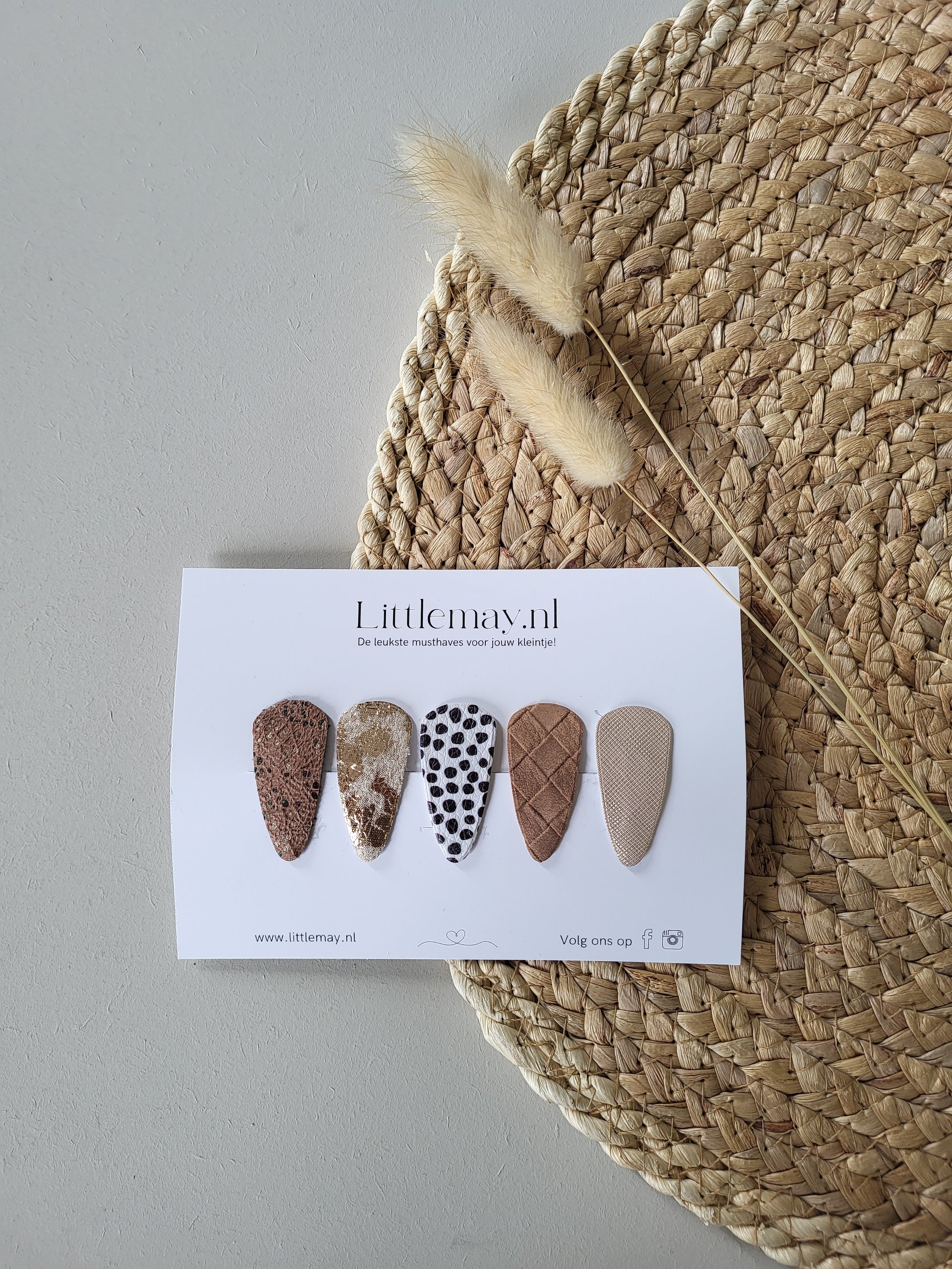 Stoere en elegante klik-klak haarspeldjes bij Littlemay.nl