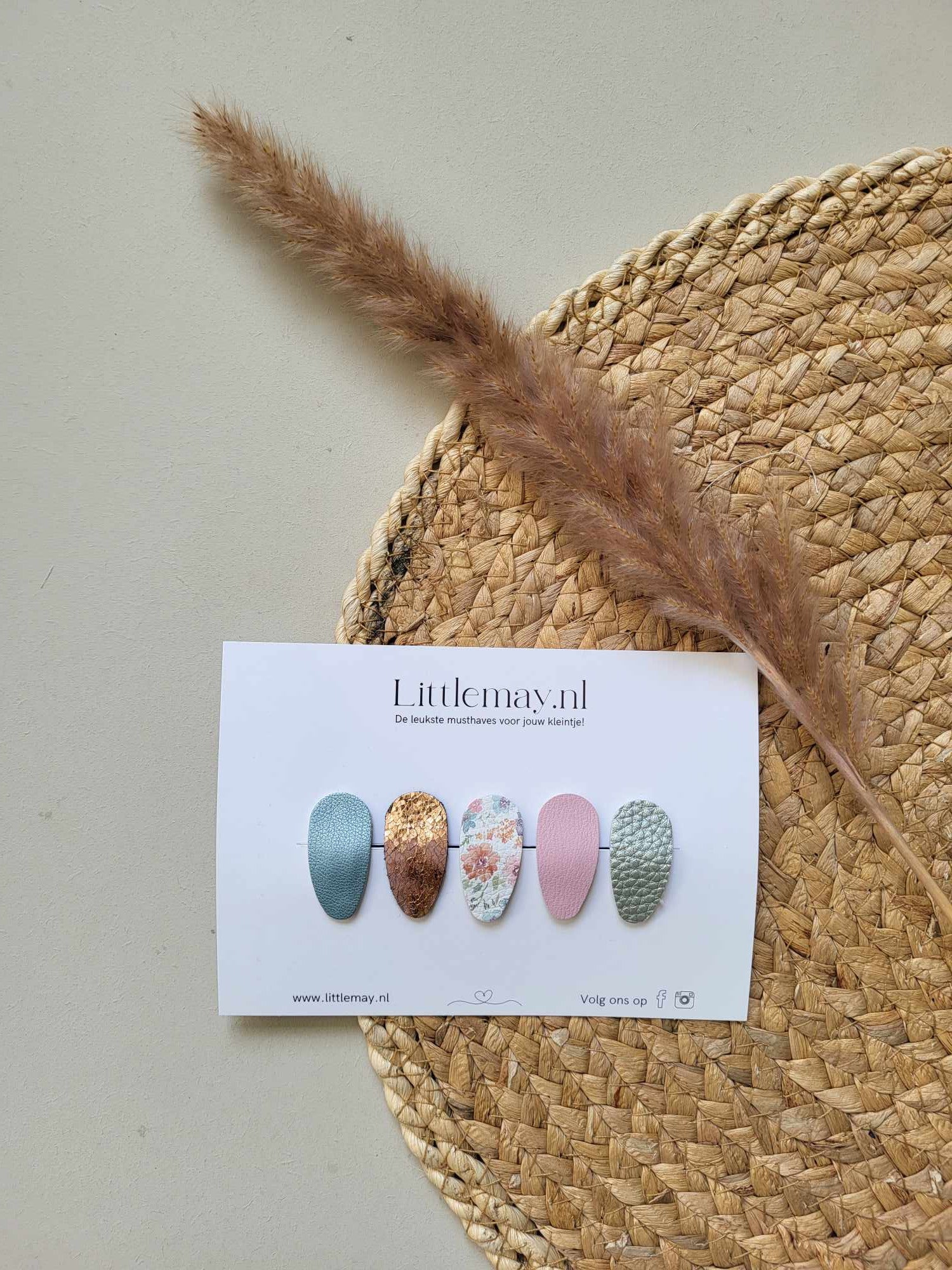Stoere en elegante klik-klak haarspeldjes bij Littlemay.nl