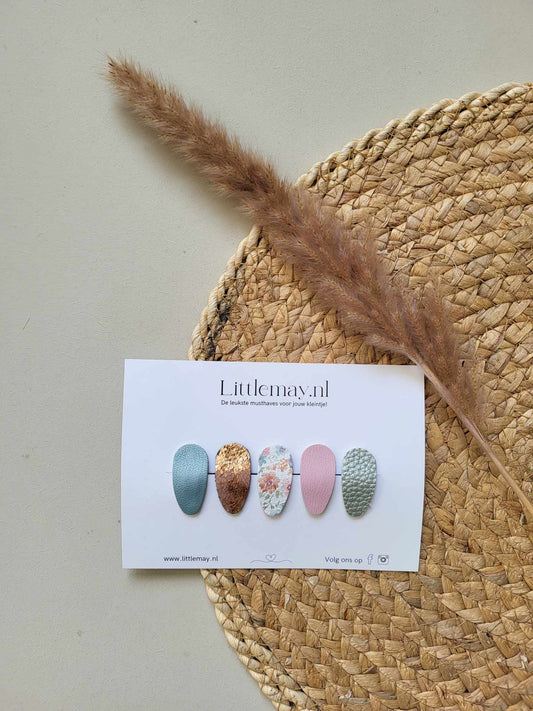 Stoere en elegante klik-klak haarspeldjes bij Littlemay.nl