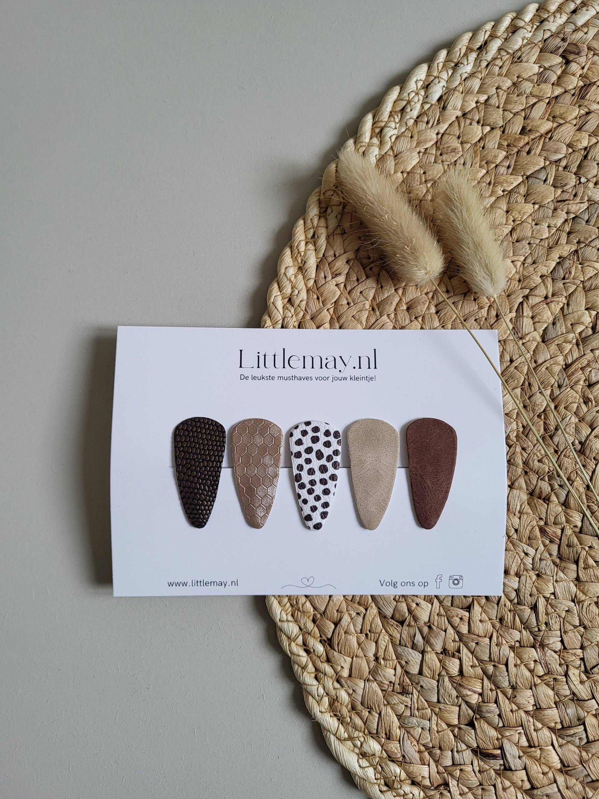 Stoere en elegante klik-klak haarspeldjes bij Littlemay.nl