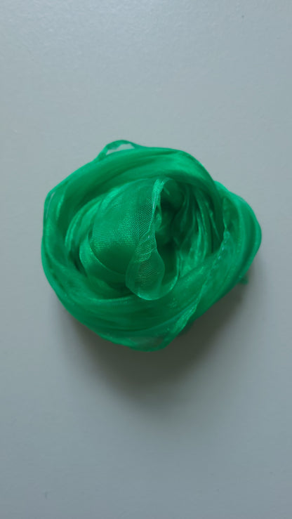 Littlemay.nl - sensorisch-sjaal-donker-groen