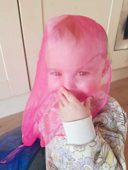 Sensorische sjaal | Wit 60x60 cm