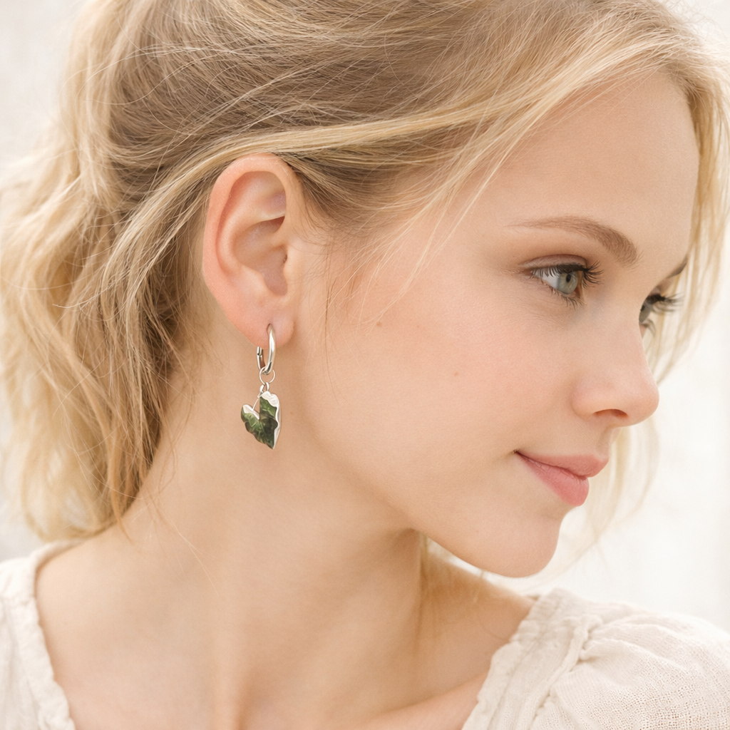 Littlemay.nl Stainless steel oorringen met hangers | Love