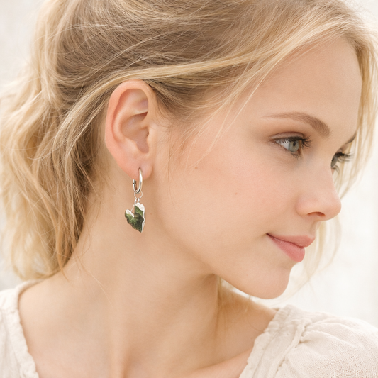 Littlemay.nl Stainless steel oorringen met hangers | Love