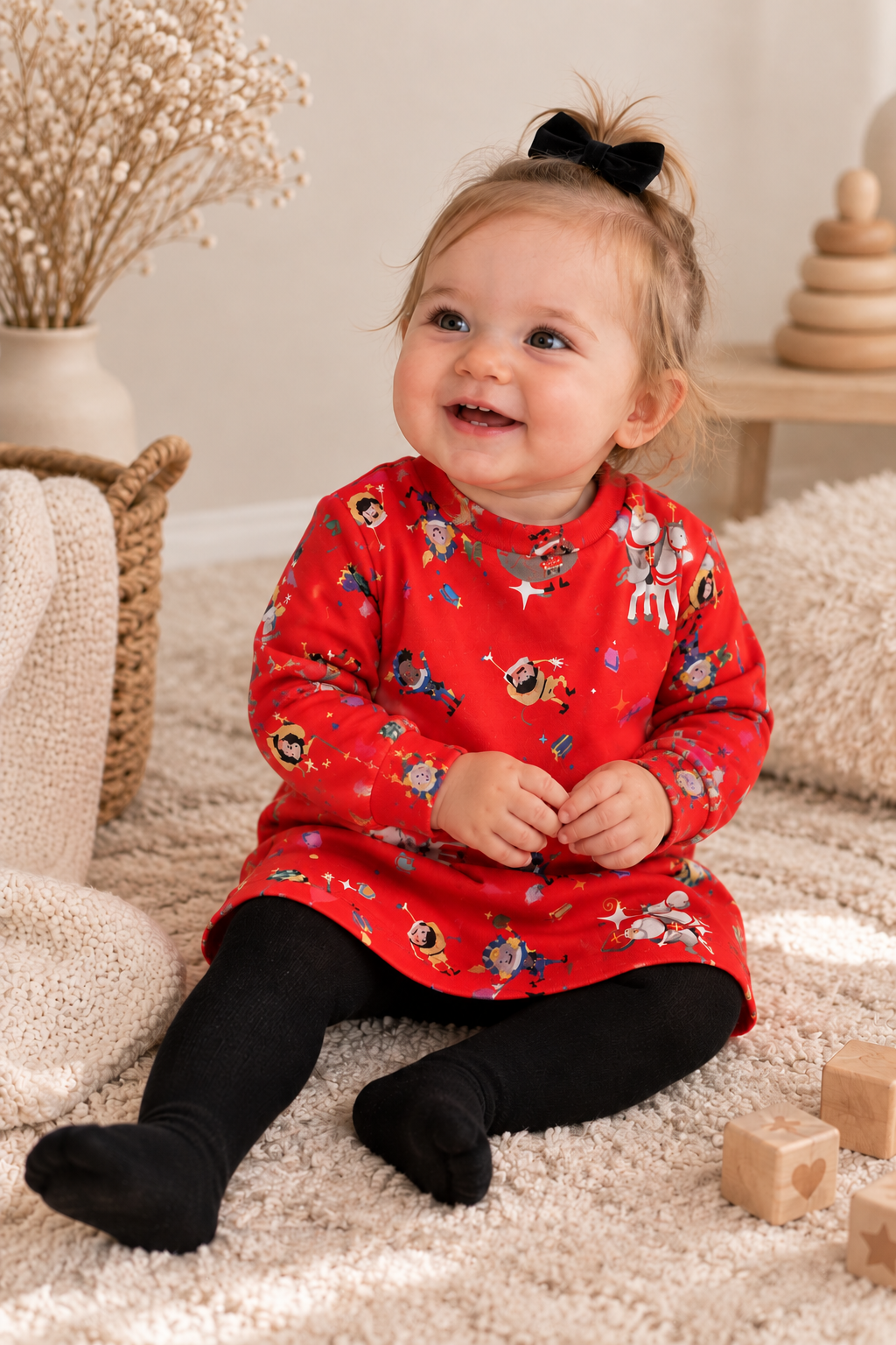 Sinterklaas sweatjurkje | Littlemay.nl