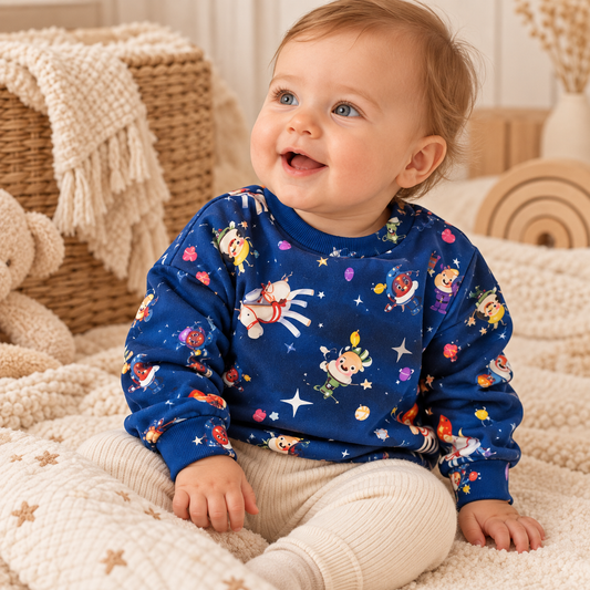 Sinterklaas trui voor baby’s – handgemaakt bij Little May