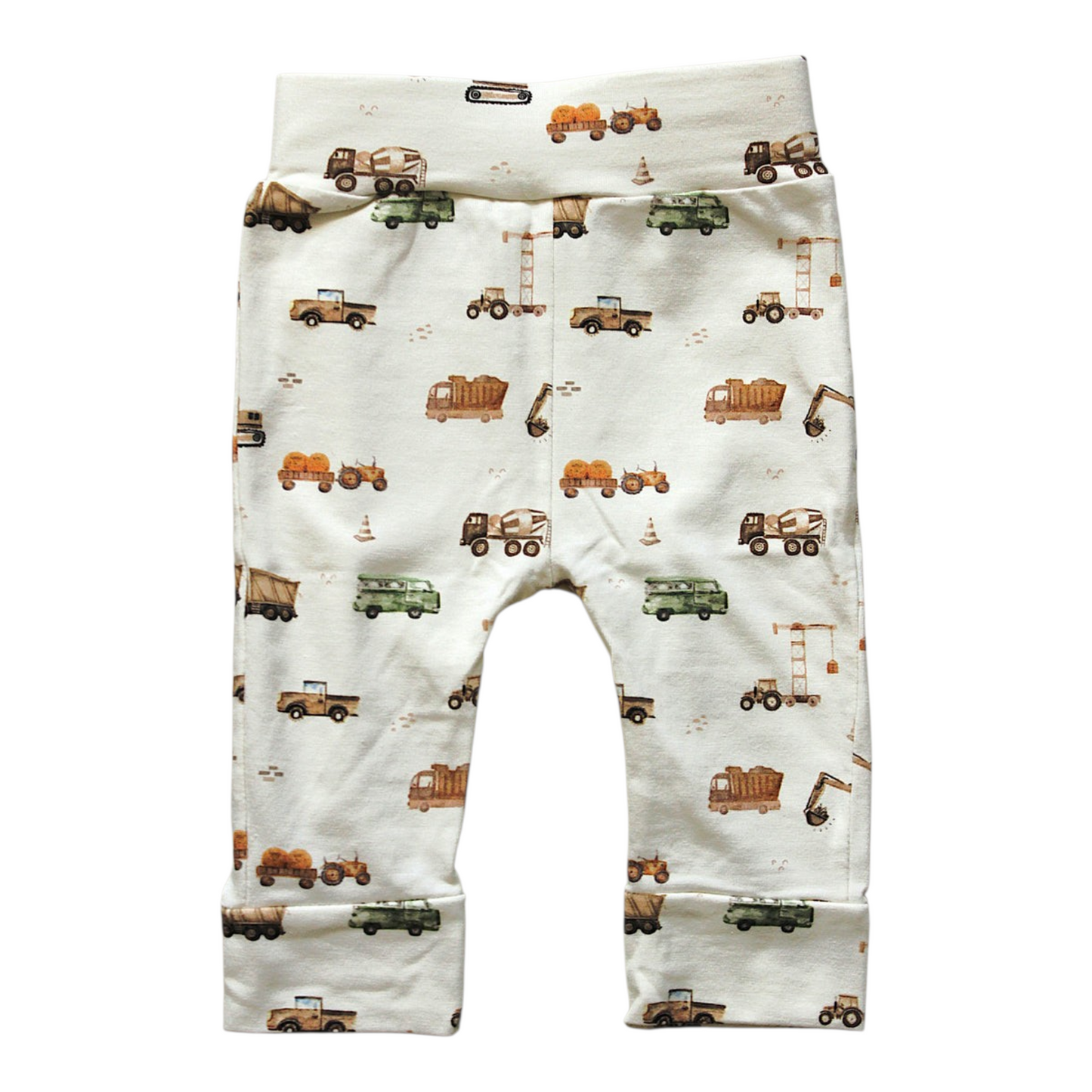 Littlemay.nl | Baby broek - bouwvoertuigen