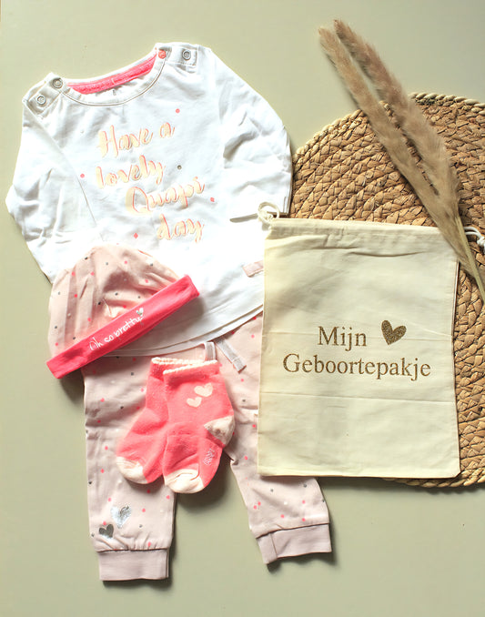 Bewaarzak | Mijn geboortepakje