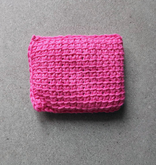 Pipbag rechthoek | Donker roze