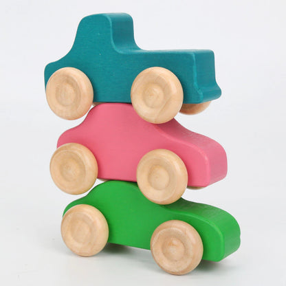 Houten speelauto | Littlemay.nl